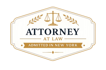 Attorney at Law — Admitted in New York